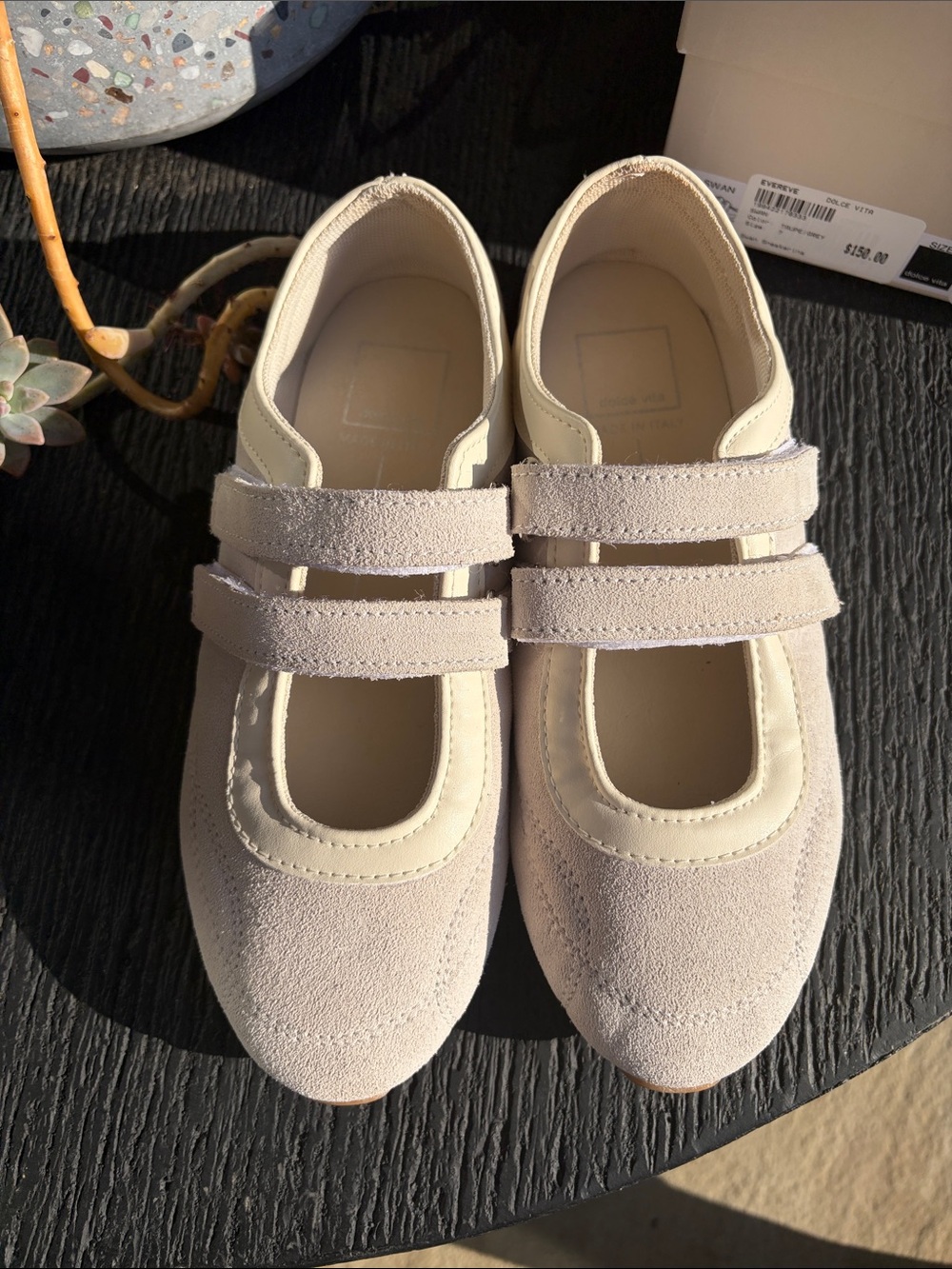 Dolce Vita SWAN Snikeakerina Taupe/Grey SZ 7.